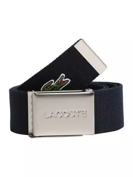 Ремень Lacoste, ночная синяя