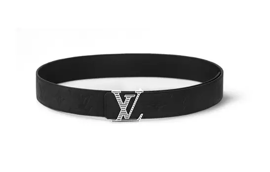 Ремень Louis Vuitton Leather Belts, черный