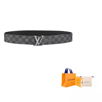 Ремень Louis Vuitton мужской, серый