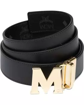 Ремень MCM Claus Reversible Belt, черный