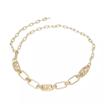 Ремень Michael Kors Logo Chain, золотой