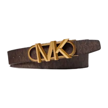 Ремень Michael Kors Logo, коричневый/черный