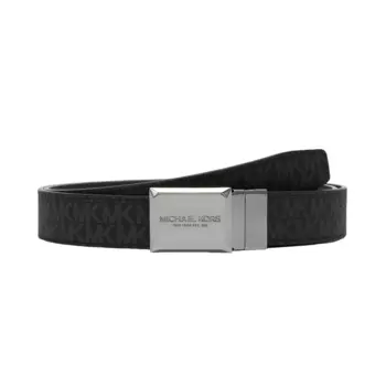 Ремень Michael Kors Plaque Unisex, черный