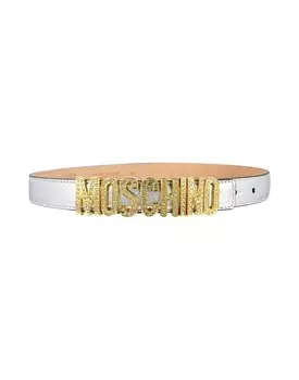 Ремень Moschino, серебро