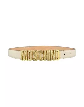 Ремень Moschino, слоновая кость
