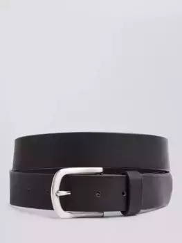 Ремень Moss Casual Leather, черный