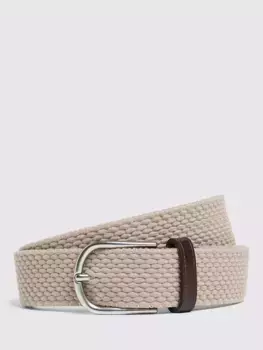 Ремень Moss Woven Stretch, коричневый