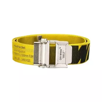 Ремень Off-White 2.0 Промышленный 40 мм Желтый