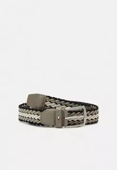 Ремень плетеный DENTON Tommy Hilfiger, цвет calico/black