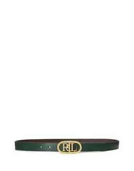 Ремень Ralph Lauren, темно-зеленый