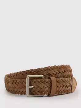 Ремень Reiss Charlie Leather, цвет stone