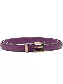 Ремень с гравированным логотипом Gucci, фиолетовый