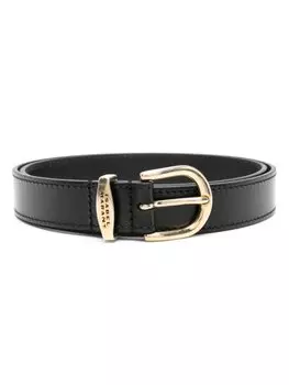 Ремень с логотипом ISABEL MARANT, черный