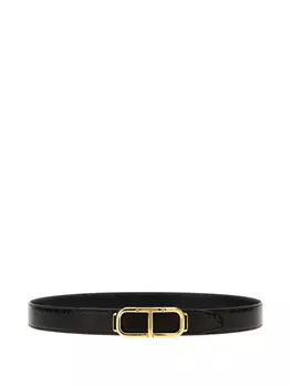 Ремень с логотипом TOM FORD T, коричневый