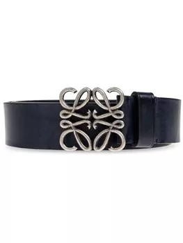 Ремень с пряжкой Anagram LOEWE, синий
