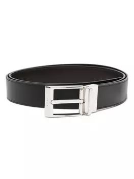 Ремень с пряжкой Bally, черный