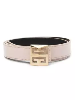 Ремень с пряжкой G Givenchy, нейтральный цвет