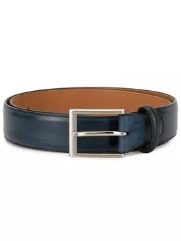 Ремень с пряжкой Magnanni, синий