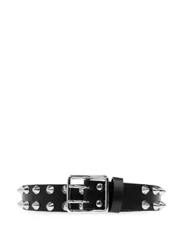 Ремень с заклепками DSQUARED2, черный