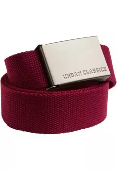 Ремень SINGLE Urban Classics, цвет burgundy
