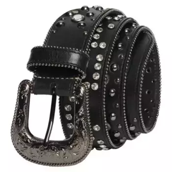 Ремень Superdry Rhinestone, черный