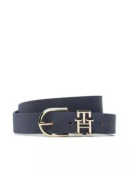 Ремень Th Lux 3.5 Nubuck Tommy Hilfiger, темно-синий
