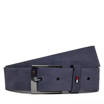 Ремень Tommy Hilfiger AdanNubuck, темно-синий