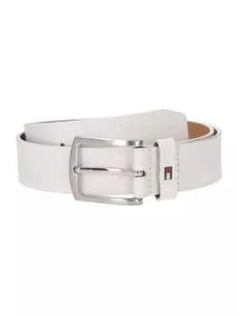 Ремень TOMMY HILFIGER Belt Denton, белый