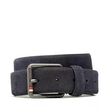 Ремень Tommy Hilfiger CasualSuede, темно-синий