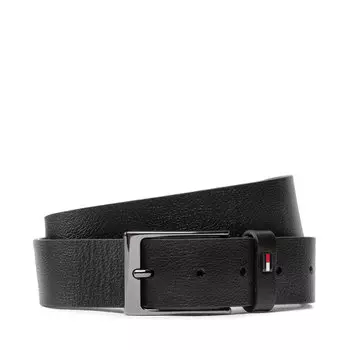 Ремень Tommy Hilfiger LaytonLeather Adj, черный