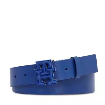 Ремень Tommy Hilfiger ThLogo Lux, синий