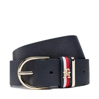 Ремень Tommy Hilfiger ThTimeless, темно-синий