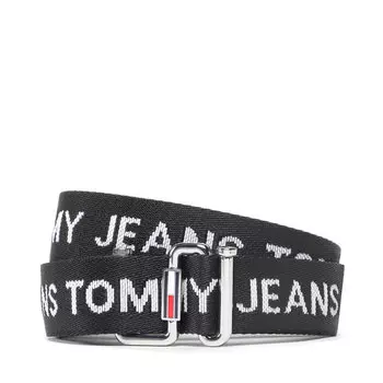 Ремень Tommy Jeans TjwEssential Webbing, черный