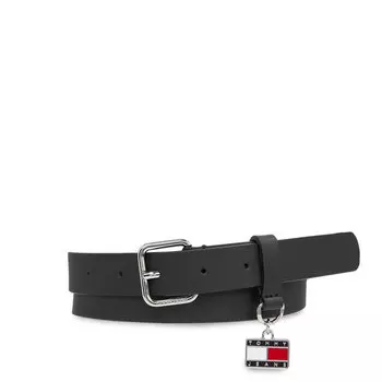 Ремень Tommy Jeans TjwHanging Plaque, черный
