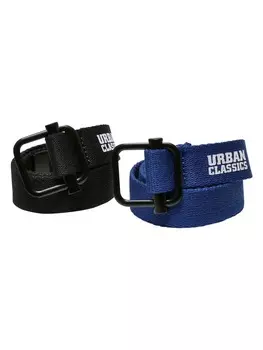 Ремень Urban Classics, цвет black/blue