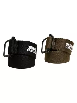 Ремень Urban Classics, цвет black/olive