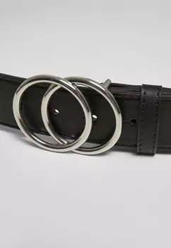 Ремень Urban Classics, цвет black/silver
