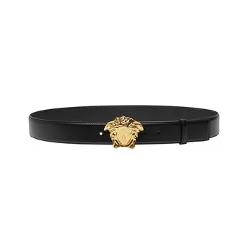 Ремень Versace La Medusa, черный