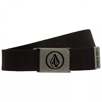 Ремень Volcom Circle Web Belt, черный