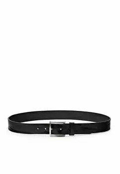 Ремень WORN EFFECT Massimo Dutti, цвет black