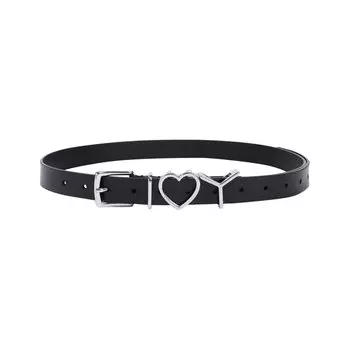 Ремень Y/Project Heart Belt, черный