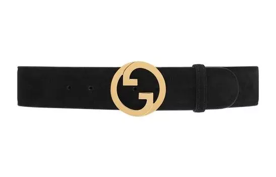 Ремень женский Gucci Leather, черный