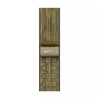 Ремешок Apple Nike Sport Loop, 42 мм, Green/Grey