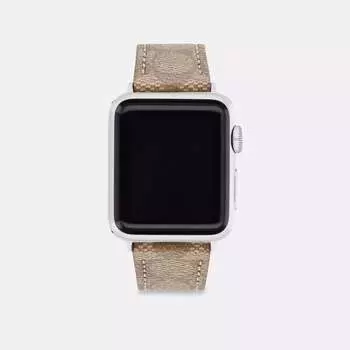 Ремешок Coach Outlet для Apple Watch, 38 мм и 40 мм, хаки