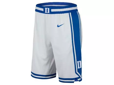 Шорты Nike Duke Blue Devils Men's, белый/синий