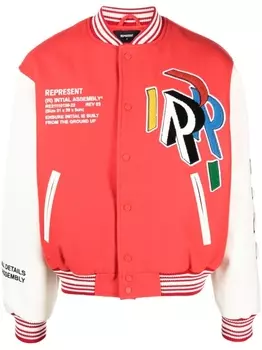 Represent бомбер Initial, красный