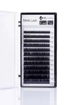 Ресницы BL Lashes Mink, черные Ресницы норковые, черные C 0,25 MIX Secret Lashes