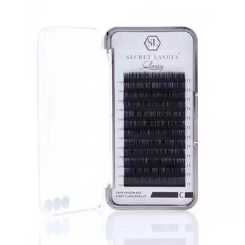 Ресницы Classy C 0,15мм 11мм - идеально подходят для метода 1:1 Secret Lashes -