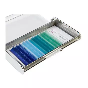 Ресницы Color Mix - Ocean, 0.10, C Looksus Lashes