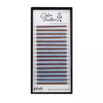 Ресницы Color Peaceful Sky C, 0,07 Смесь Jolash